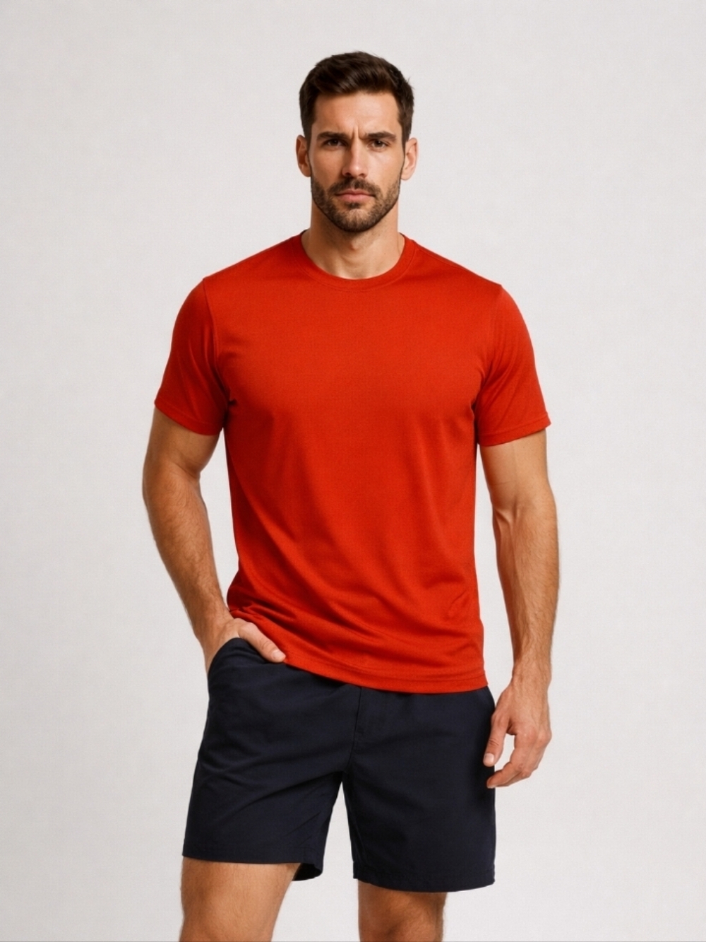 Pro Player Moisture Wicking Performance Tee Shirt Red M